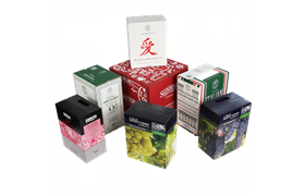 Brewery packaging box sample