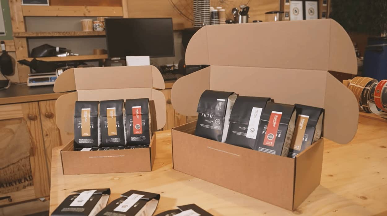 Coffee packaging boxes